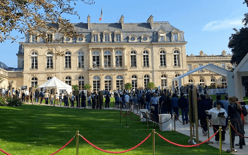 visite du palais de l'Elysée en 2024