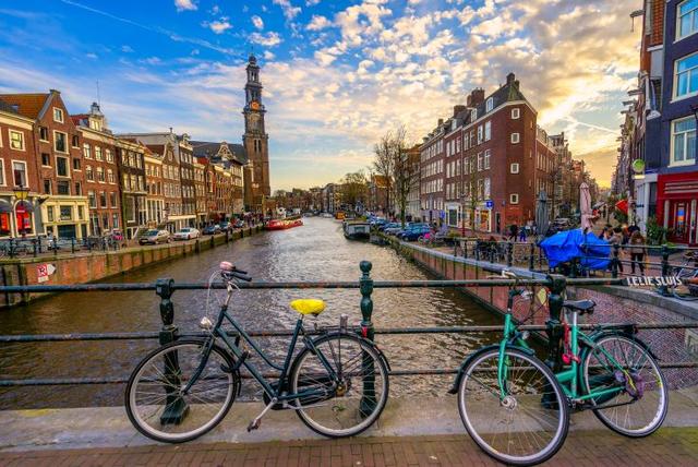 Le Rijksmuseum à Amsterdam, Pays-Bas.