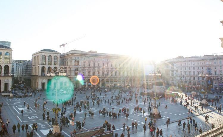 Milan place duomo