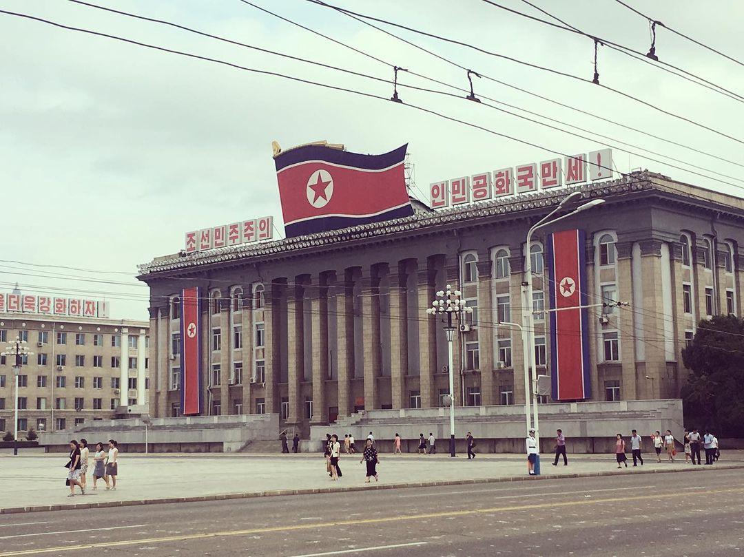 Place Kim Il-sung à Pyongyang