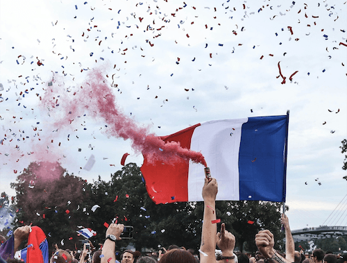 la France célèbre les Jeux Olympiques 2024