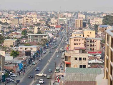 Vue de Brazzaville