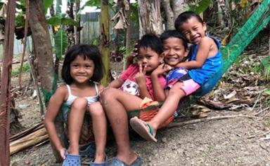 Communauté rurale de Mantalangon, Cebu, Philippines. Crédit Enfants du Mékong