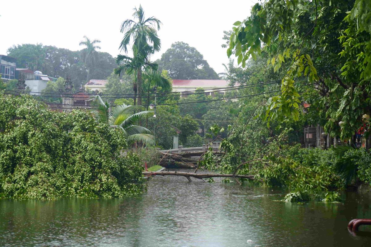 Hanoï typhon yagi aide France Vietnam climat