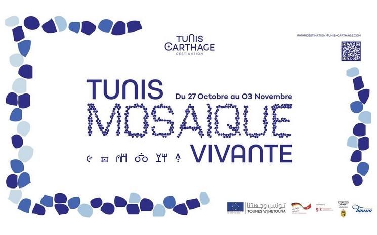 tunisie mosaique vivante exposition carthage