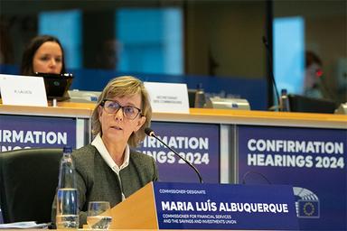 Maria luis Albuquerque, Commissaire européenne 