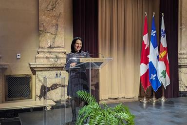 Valérie Plante mairesse de Montréal