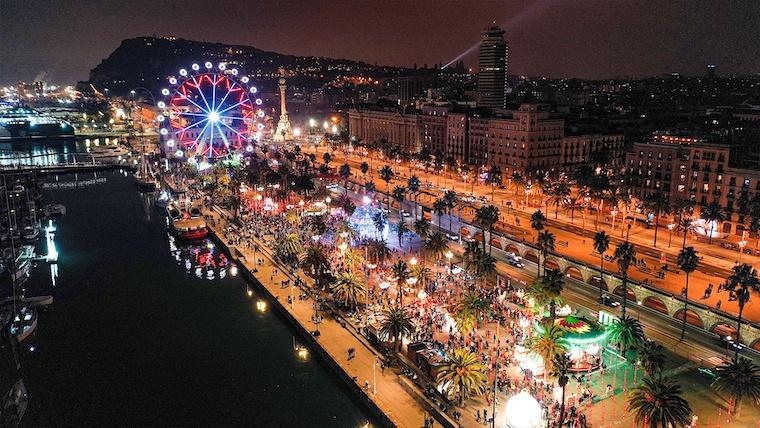 marche de noel a barcelone