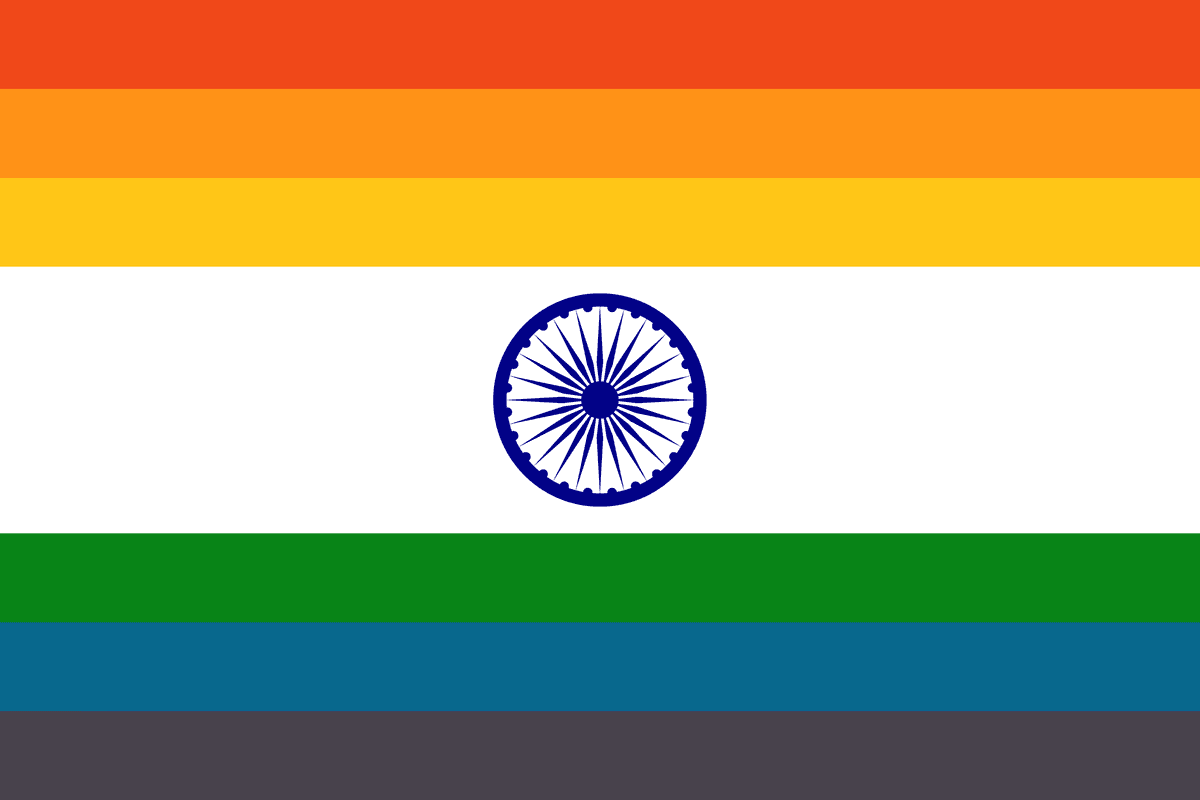 Unofficial_Pride_flag_India