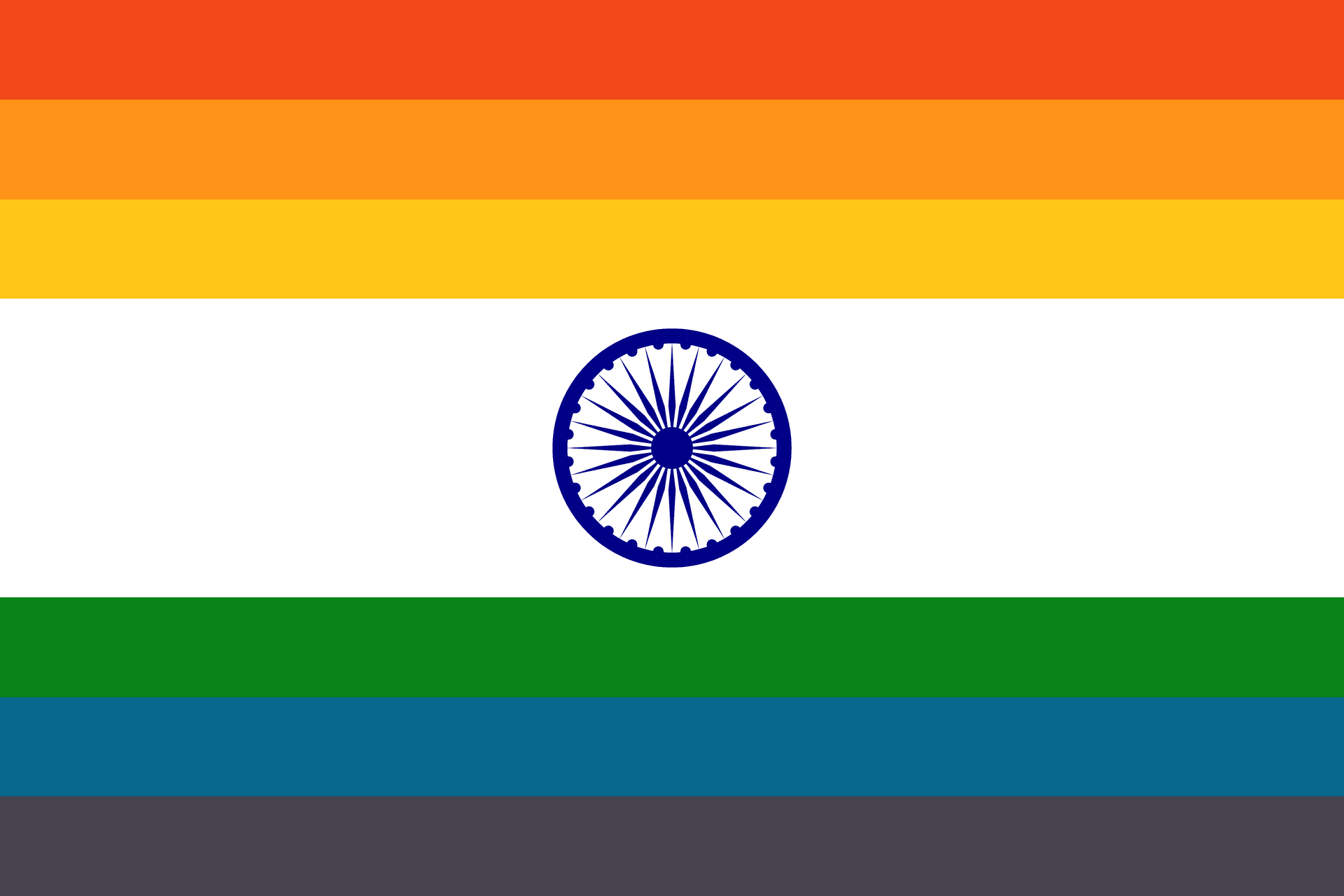 Unofficial_Pride_flag_India