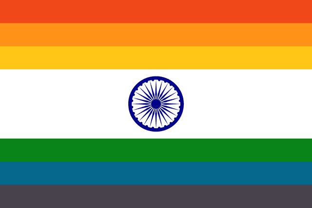 Unofficial_Pride_flag_India