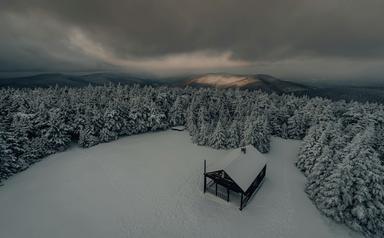 Les Catskill Mountains, dans l'Etat de New York