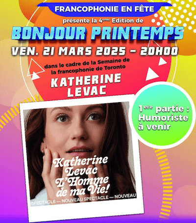 Affiche Bonjour Printemps 2025