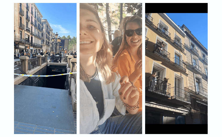 images du blackout en espagne