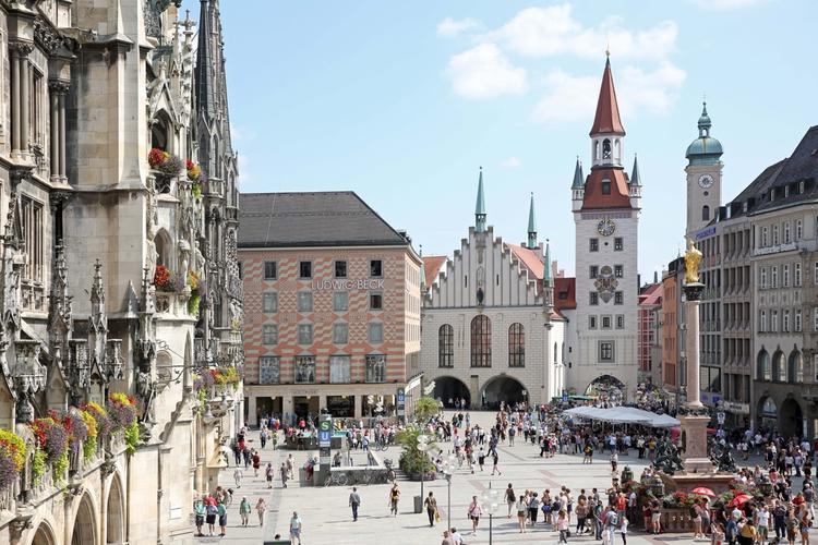Marienplatz à Munich