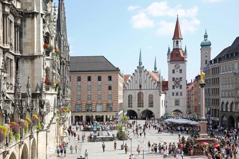 Marienplatz à Munich