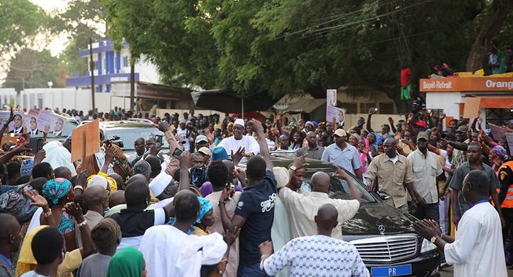 Sénégal-Politique-foule-climat