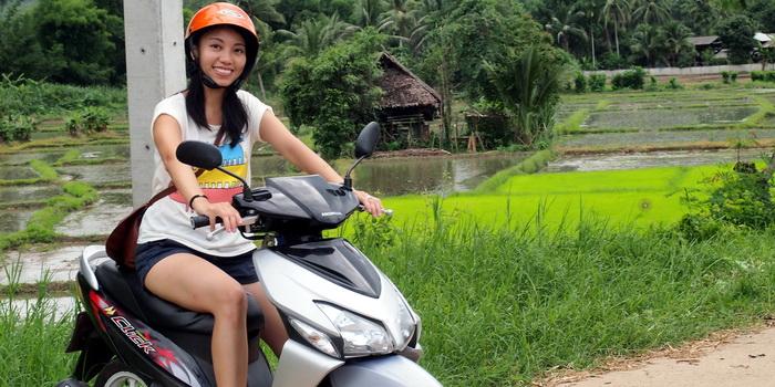 Louer une moto en Thailande