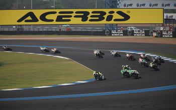 Superbike sur le circuit Chang de Buriram