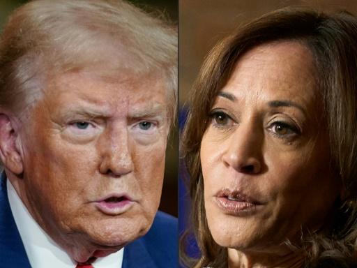 Donald Trump et Kamala Harris