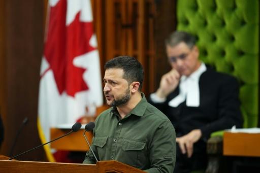 Zelensky en visite au Canada