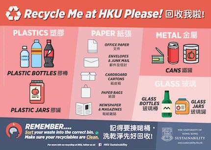 green Affiche campagne HKU Disposable plastic