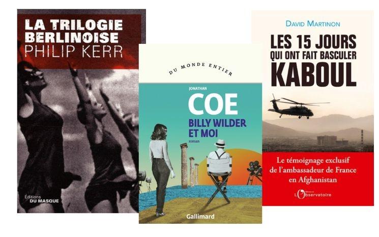 Couvertures de 3 livres, à la croisée entre le documentaire et la fiction, recommandés par la rédaction pour cet été 2022 !