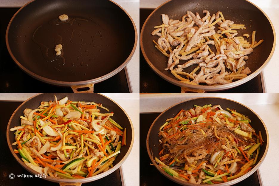 japchae bap recette