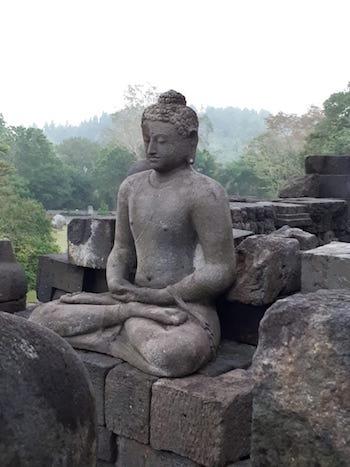 bouddha borobudur indonesie