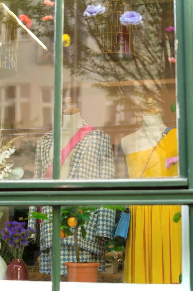 Intérieur de la boutique Codressing à Berlin