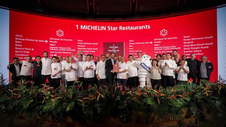 1 etoile michelin singapour