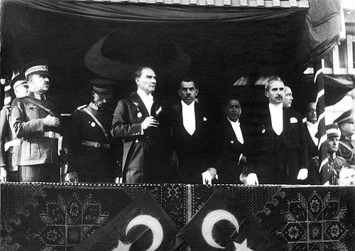 Atatürk Turquie 29 octobre