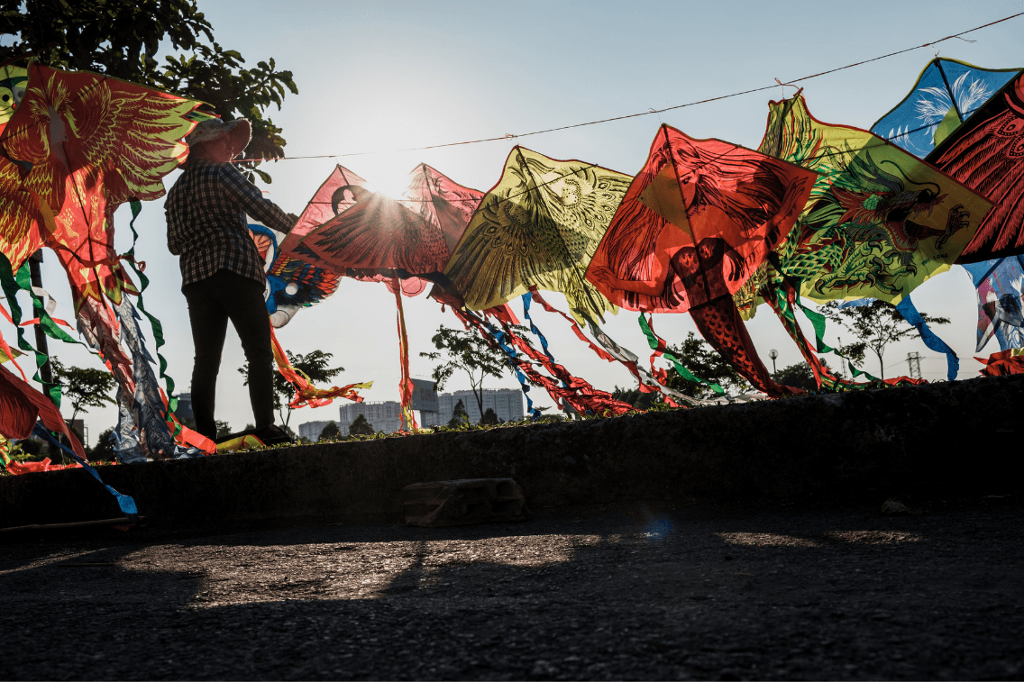 photo adrien jean vietnam cerfs volants