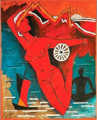 MF husain moderniste indien