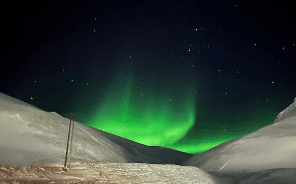 Oriane Laromiguière, journaliste au Svalbard 