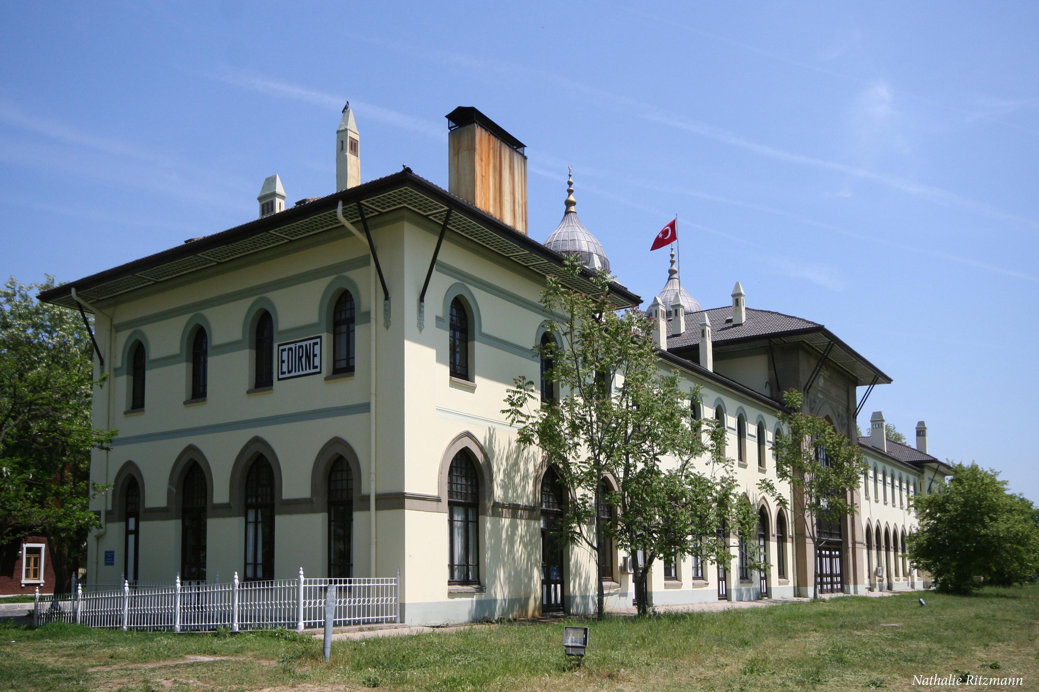 gare Edirne rectorat de l'Université de Thrace