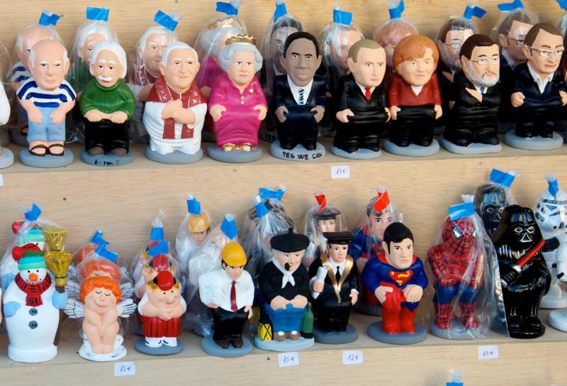 Caganer Catalan Figurines Noël