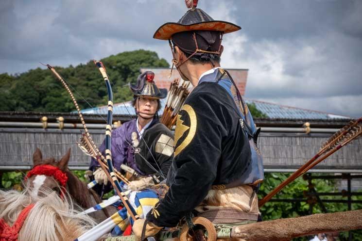 Photo B.Chapiron – Représentation de Yabusame à Kamakura (préfecture de Kanagawa)