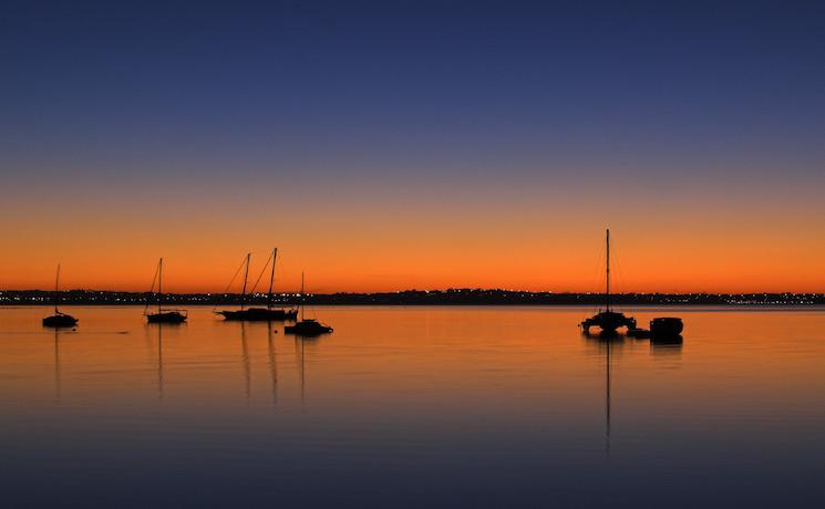 Auckland sunset coxs Bay