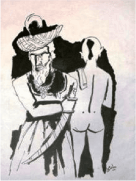 MF husain moderniste indien