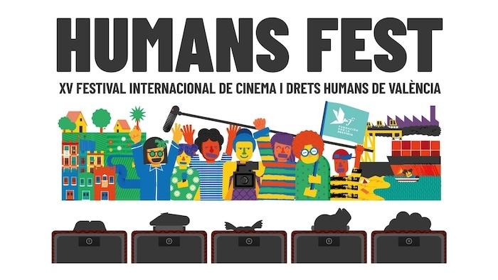 affiche festival humans fest à valencia