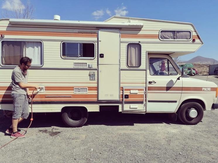 Camping car expatrié Tenerife 