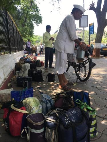 Bombay Mumbai train dabbawala