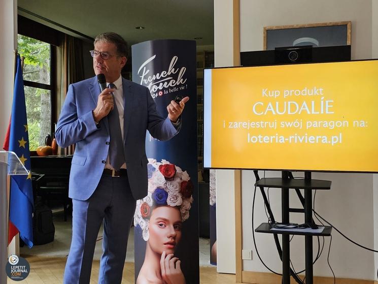 Le président du conseil d’Administration de La French Touch La Belle Vie en Pologne, Éric Salvat. Photo Bénédicte Mezeix pour Lpj.com Varsovie