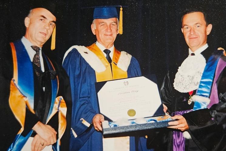 Chrisitian Philip  docteur honoris causa de l'Université de Montréal