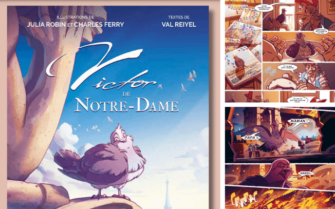 Victor de notre dame, la bande dessinée qui apprend la tolérance 