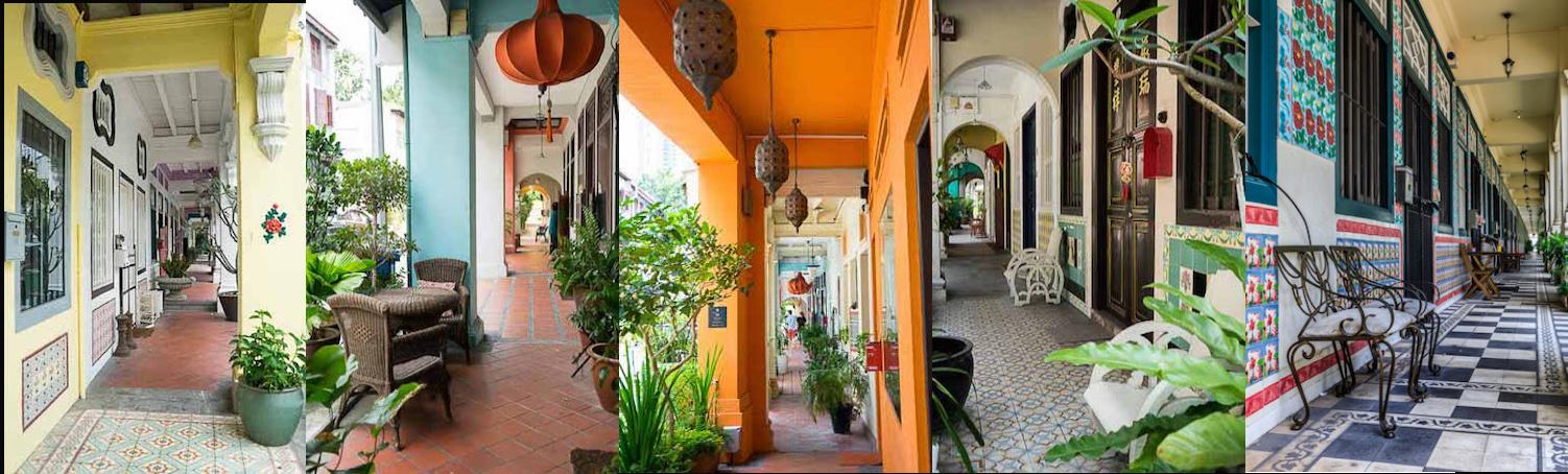 Five Foot Way Shophouses Singapour