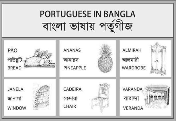 portugais inde bengale langue