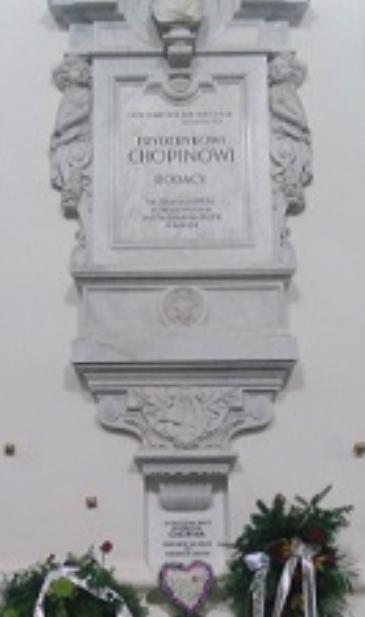 Église de la Sainte-Croix et tombe du coeur de Chopin, à Varsovie