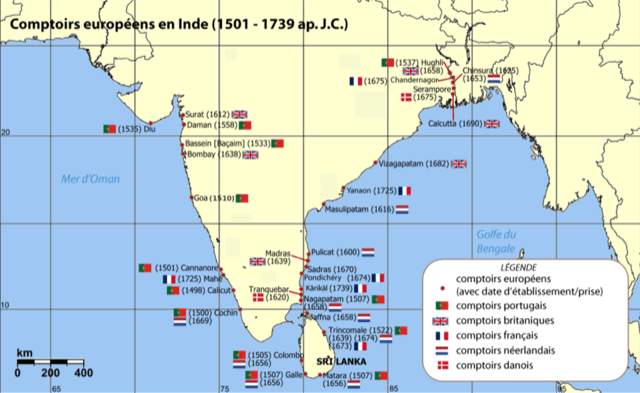 portugais inde bengale histoire